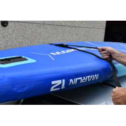 2 barras de techo blandas para surf o paddle
