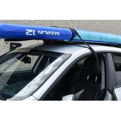 2 barras de techo blandas para surf o paddle