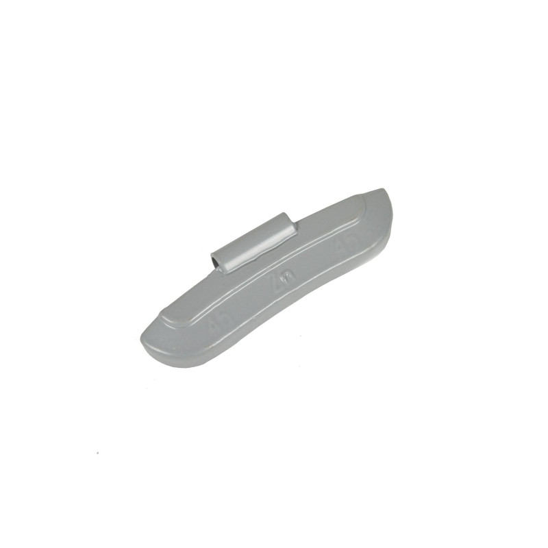Masse Zinc clip roue acier 45 g