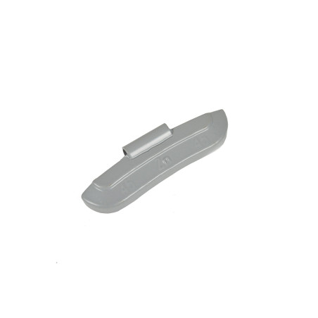 Masse Zinc clip roue acier 45 g