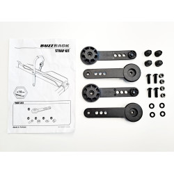 Kit d'extension de sangles adaptateur pour pneus jusqu'à 4,8 pouces