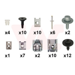 Kit montage pare-choc avant