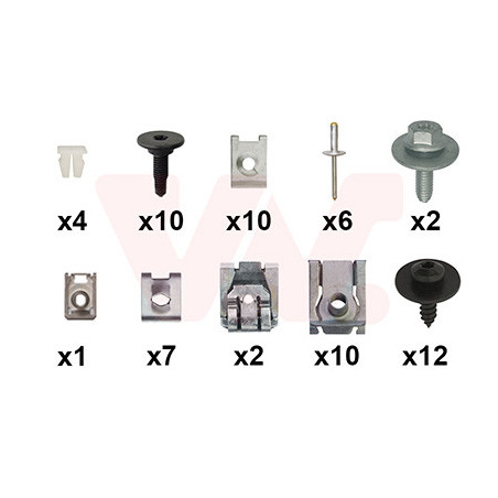 Kit montage pare-choc avant