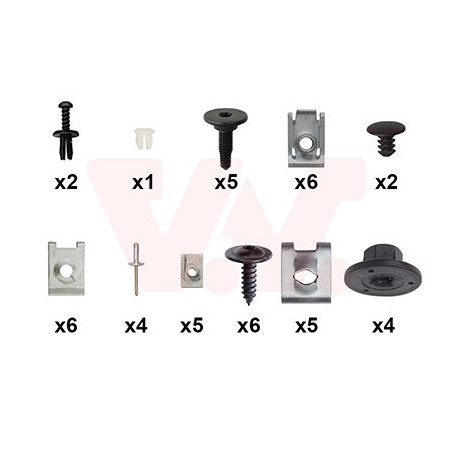 Kit montage pare-choc avant