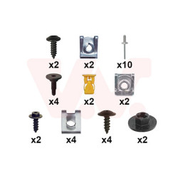 Kit montage pare-choc arrière