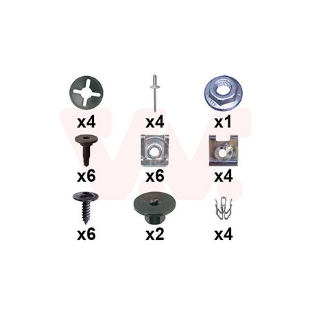 Kit montage pare-choc avant