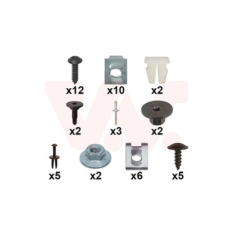 Kit montage pare-choc avant