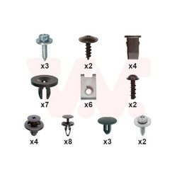 Kit montage pare-choc avant