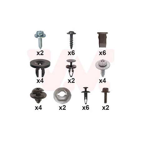 Kit montage pare-choc avant