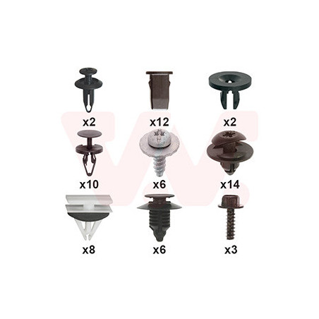 Kit montage pare-choc avant