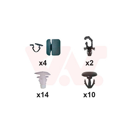 Kit montage capot avant