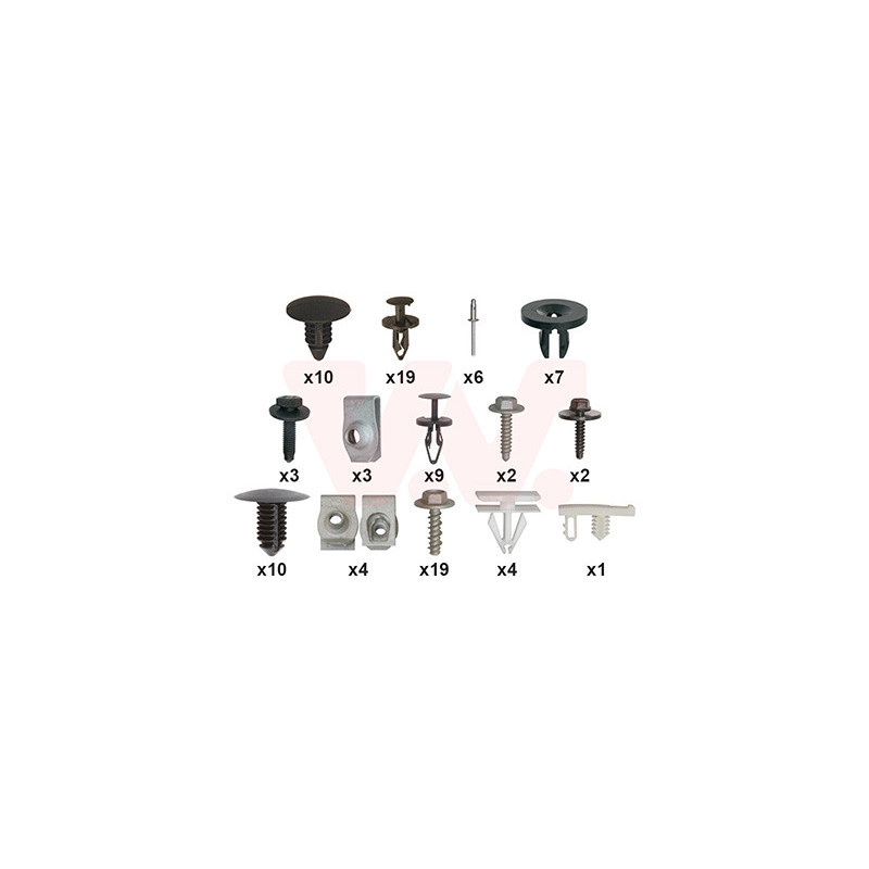 Kit montage pare-choc avant