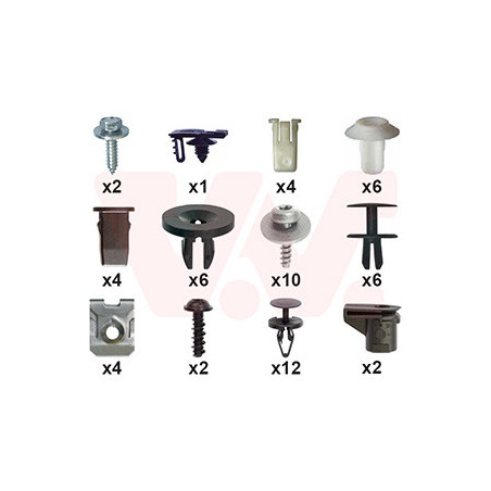 Kit montage pare-choc avant