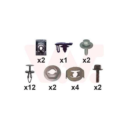 Kit montage pare-choc avant