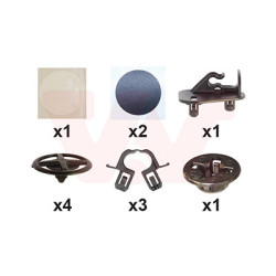 Kit montage capot avant