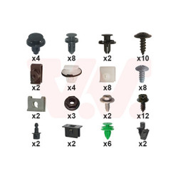 Kit montage pare-choc avant 17 