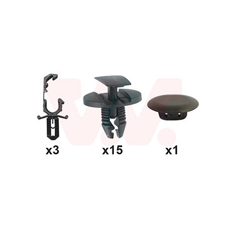 Kit montage capot avant