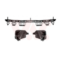 Kit supports pare-choc arrière kit 3 pièces