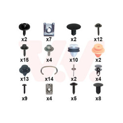 Kit montage pare-choc avant