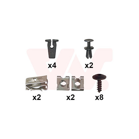 Kit montage pare-choc arrière -20