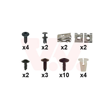 Kit montage pare-choc avant 21 