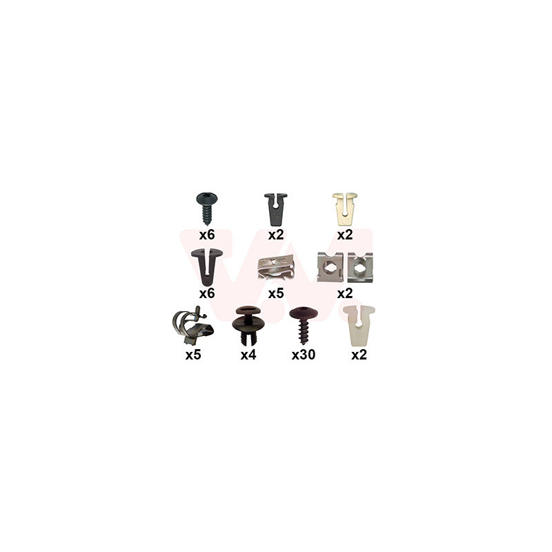 Kit montage pare-choc avant