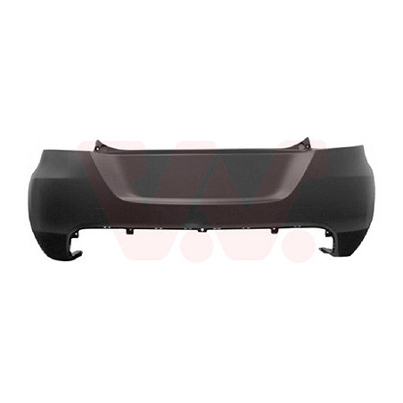 Pare-choc arrière en primer sport sans trous pour parkcontrol