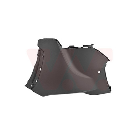 Pare-choc avant droit primer avec trous pour parkcontrol