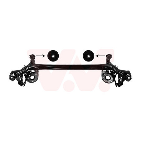 Barre suspension arrière pour véhicules avec frein àtambour à l essieu arrière prod  france