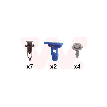 Kit montage pare-choc arrière