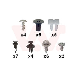 Kit montage pare-choc avant