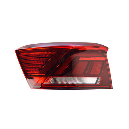 Feu arrière gauche led partie extérieure foncé