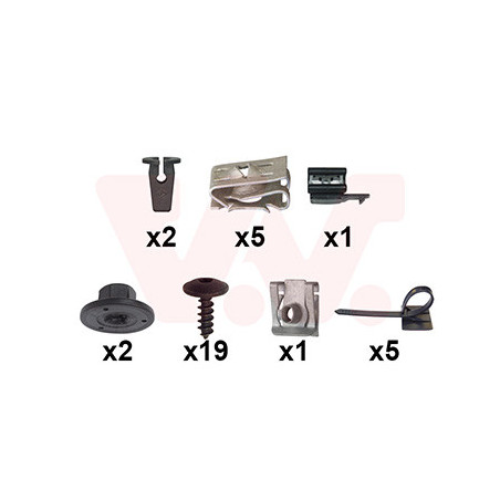 Kit montage pare-choc avant