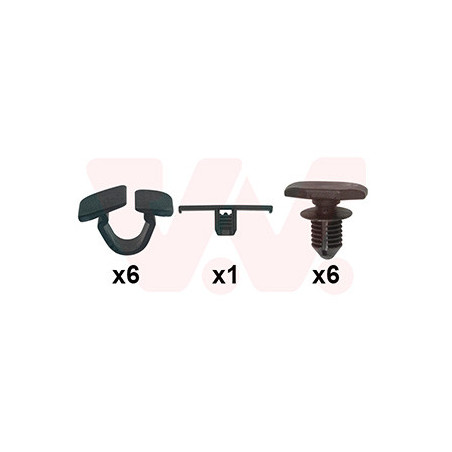 Kit montage capot avant