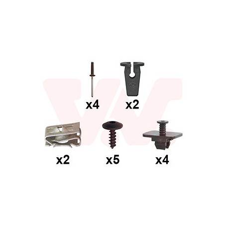 Kit montage pare-choc arrière