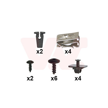 Kit montage pare-choc arrière