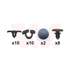 Kit montage capot avant