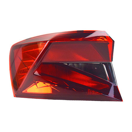 Feu arrière gauche sans partie éléctrique partie extérieure