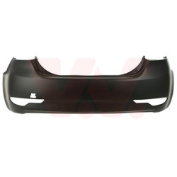 Pare-choc arrière en primer 5-portes sans trous pour parkcontrol