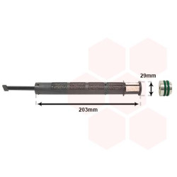 Bouteille déshydratante