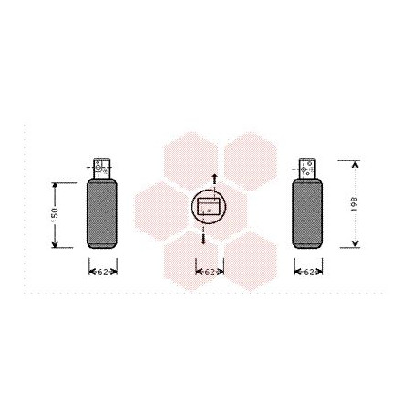 Bouteille déshydratante