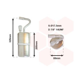 Bouteille déshydratante