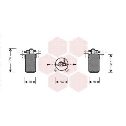 Bouteille déshydratante