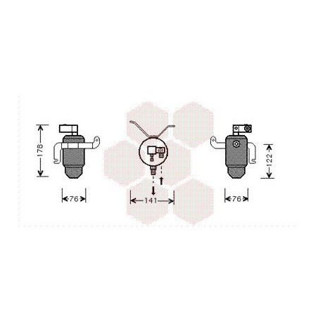 Bouteille déshydratante