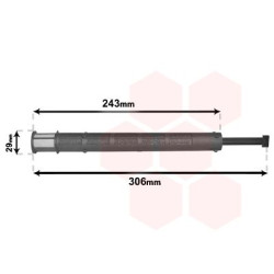 Bouteille déshydratante
