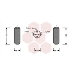 Bouteille déshydratante