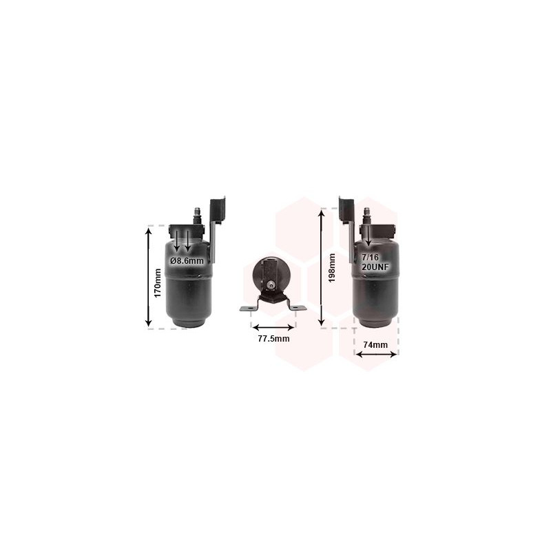 Bouteille déshydratante