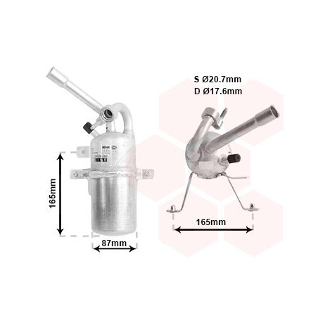 Bouteille déshydratante