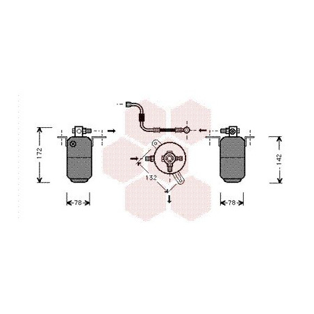 Bouteille déshydratante