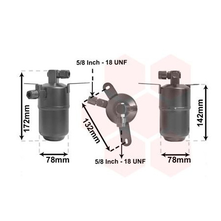 Bouteille déshydratante